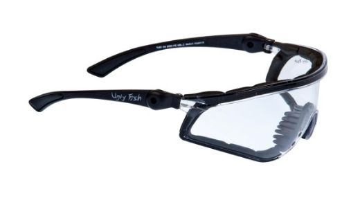 Picture of Ugly Fish Flare Positive Seal Safety Glasses Clear Articulating Arm