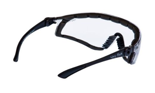 Picture of Ugly Fish Flare Positive Seal Safety Glasses Clear Articulating Arm