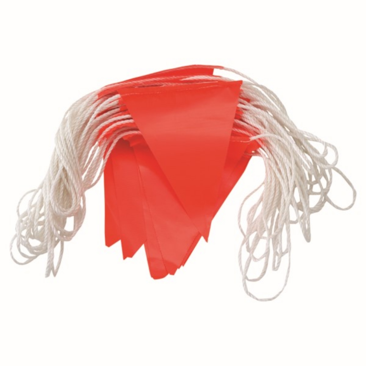 Picture of Pro-Choice Bunting Fluro Orange PVC Triangle Flags 30 Metre Length 45 Flags
