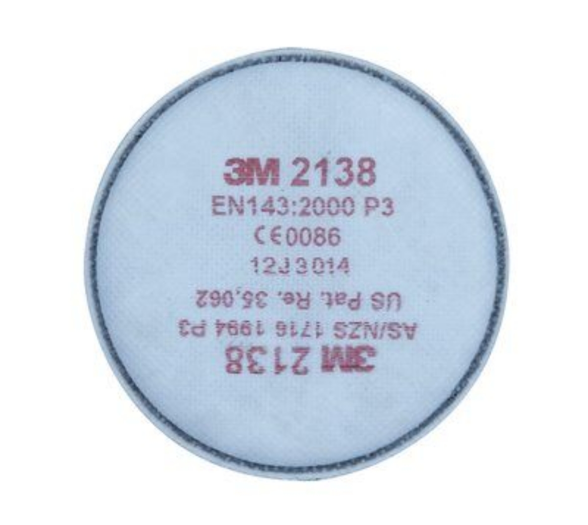 Picture of 3M GP2/GP3 Toxic Particulates, Nuisance Level Acid Gases and Organic Vapour with Low Vapour Pressure Filter