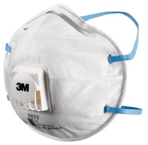 Picture of 3M P2 Cupped Particulate Respirator with valve