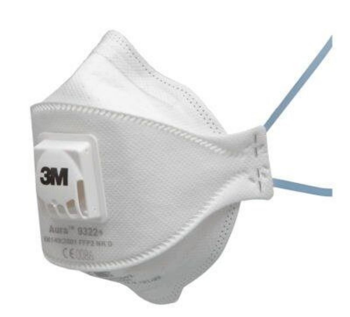 Picture of 3M P2 Valved Flatfold Particulate Respirators
