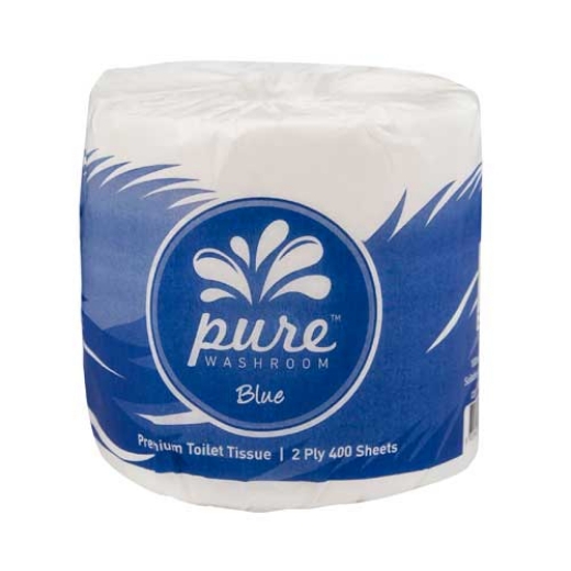 Picture of Toilet Paper Pure Premium 2Ply 400 Sheet (48 Rolls)
