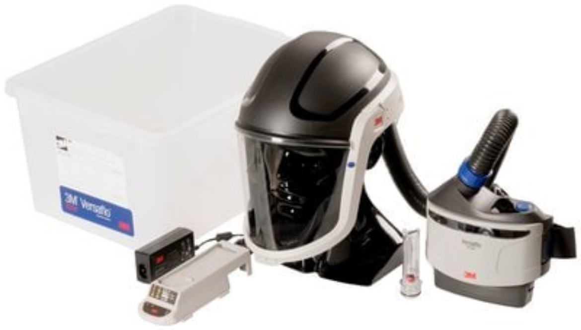 Picture of 3M Versaflo Helmet with Flame Resistant Faceshield
