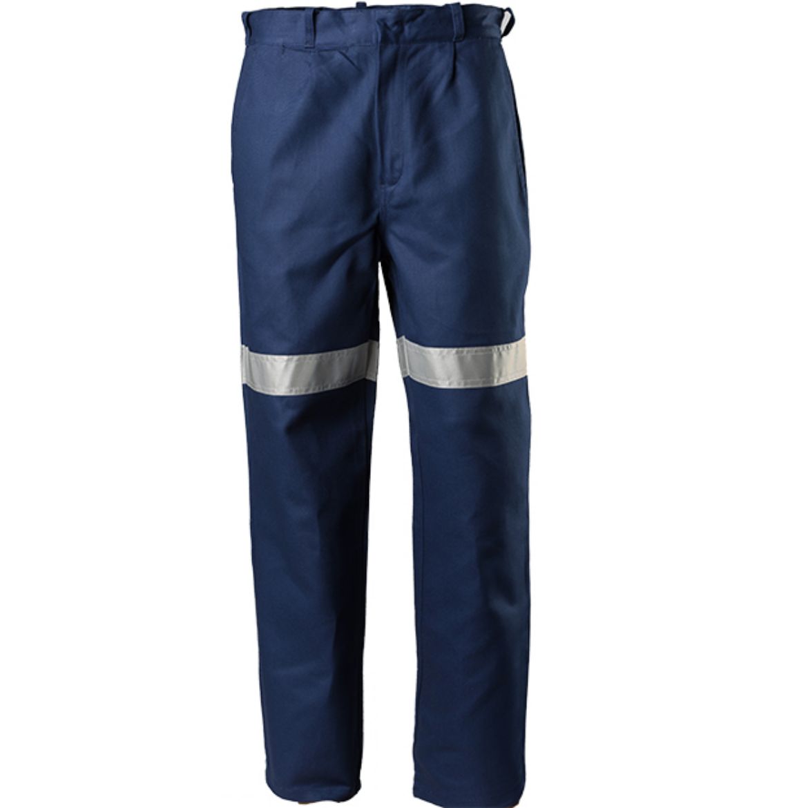 Picture of Cotton Drill Trouser Reflective Tape Navy