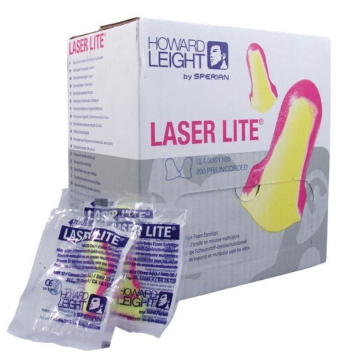 Picture of Howardleight Laser Lite Earplug Class 4 25db