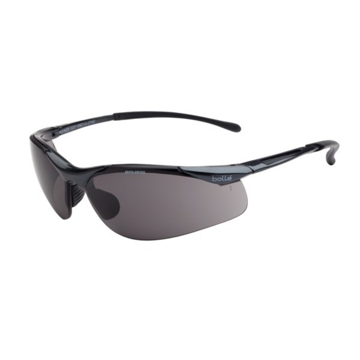 Picture of Bolle Contour (Sidewinder) Dark Gunmetal Frame Grey Polarised Lens