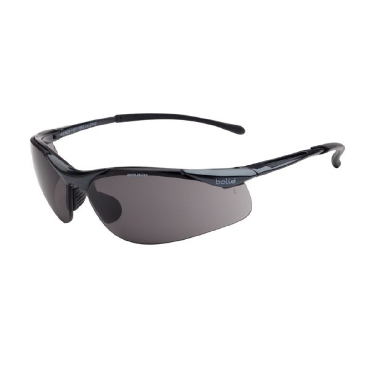 Picture of Bolle Contour (Sidewinder) Dark Gunmetal Frame Grey Polarised Lens