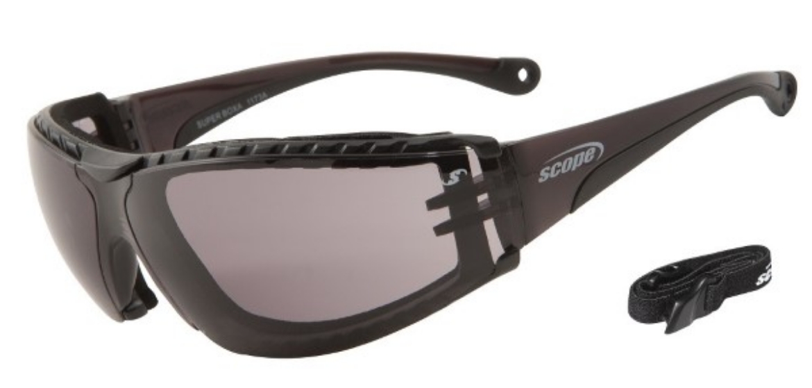 Picture of Scope Super Boxa Titanium Smoke Lens with Positive Seal