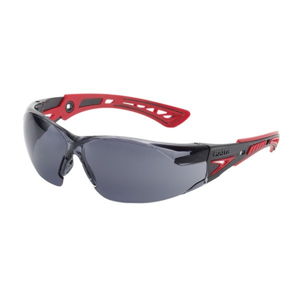 Picture of Bolle Rush Plus Platinum Safety Glasses Smoke Lens