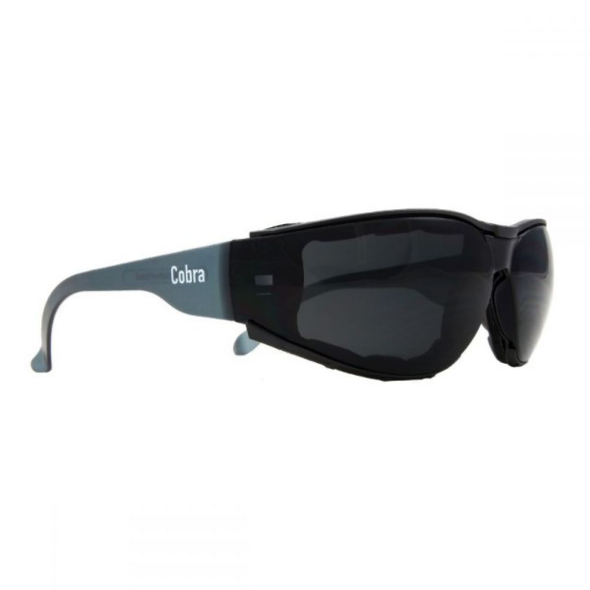 Picture of SGA Cobra Safety Glasses Smoke Lens with Foam Gasket