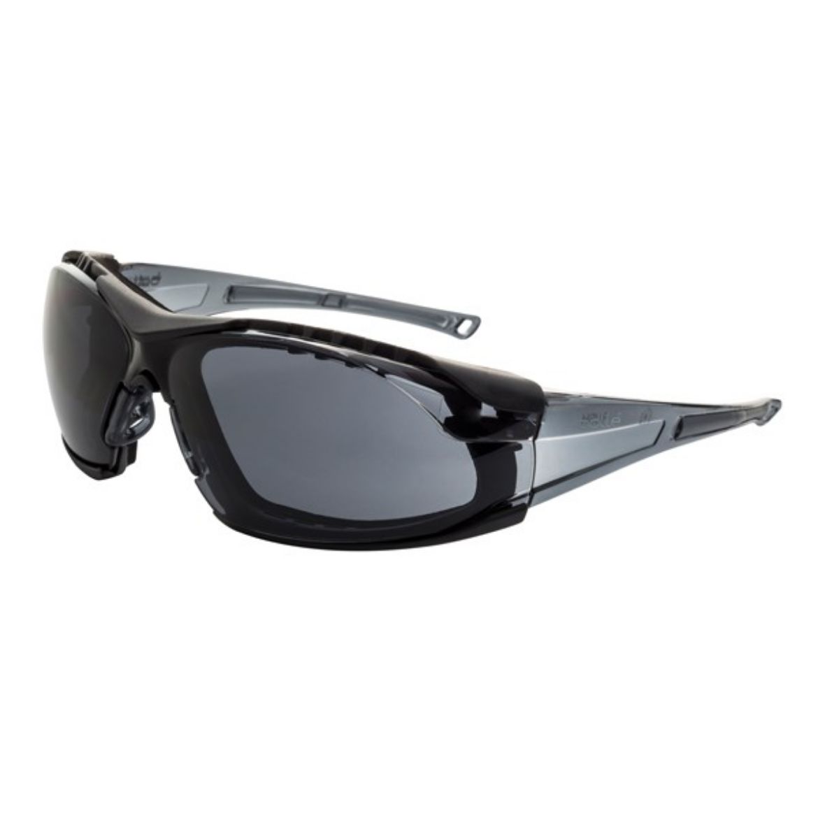 Picture of Bolle Rush Safety Glasses with Positive Seal Smoke Lens