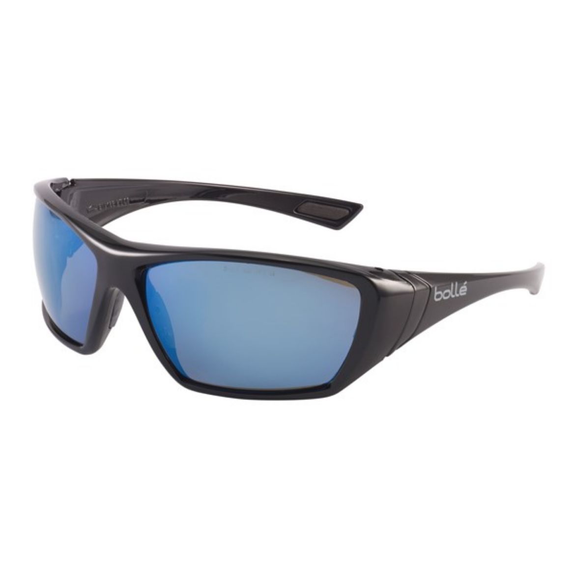 Picture of Bolle Hustler Gloss Black frame Blue Polarised Lens