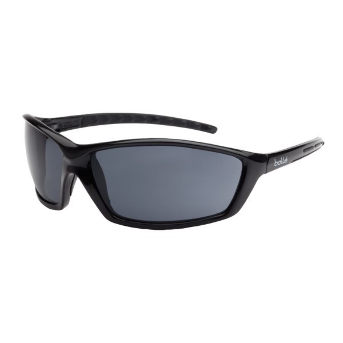 Picture of Bolle Prowler Gloss Black Frame AS/AF Smoke Lens