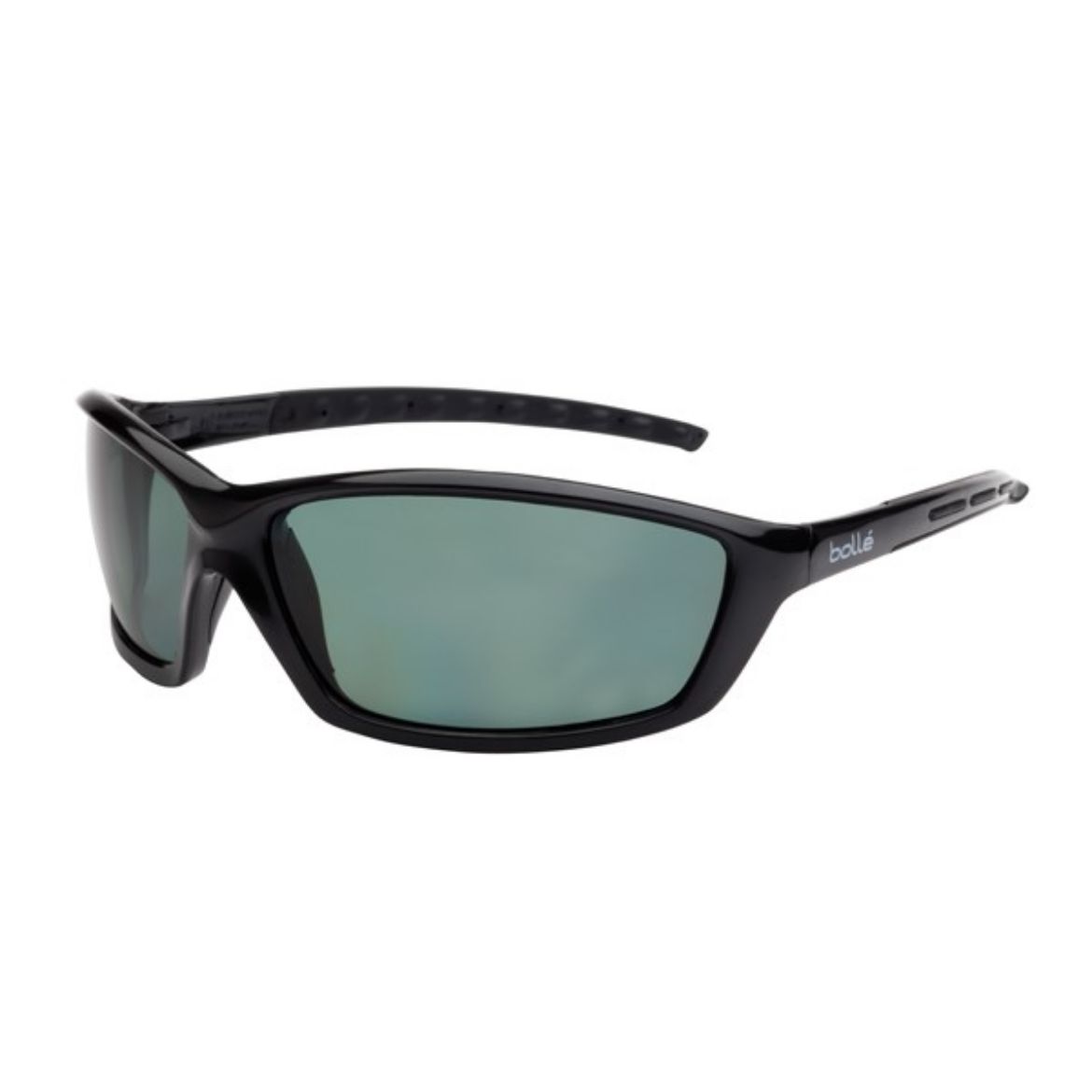 Picture of Bolle Prowler Gloss  Black Frame Green Polarised Lens