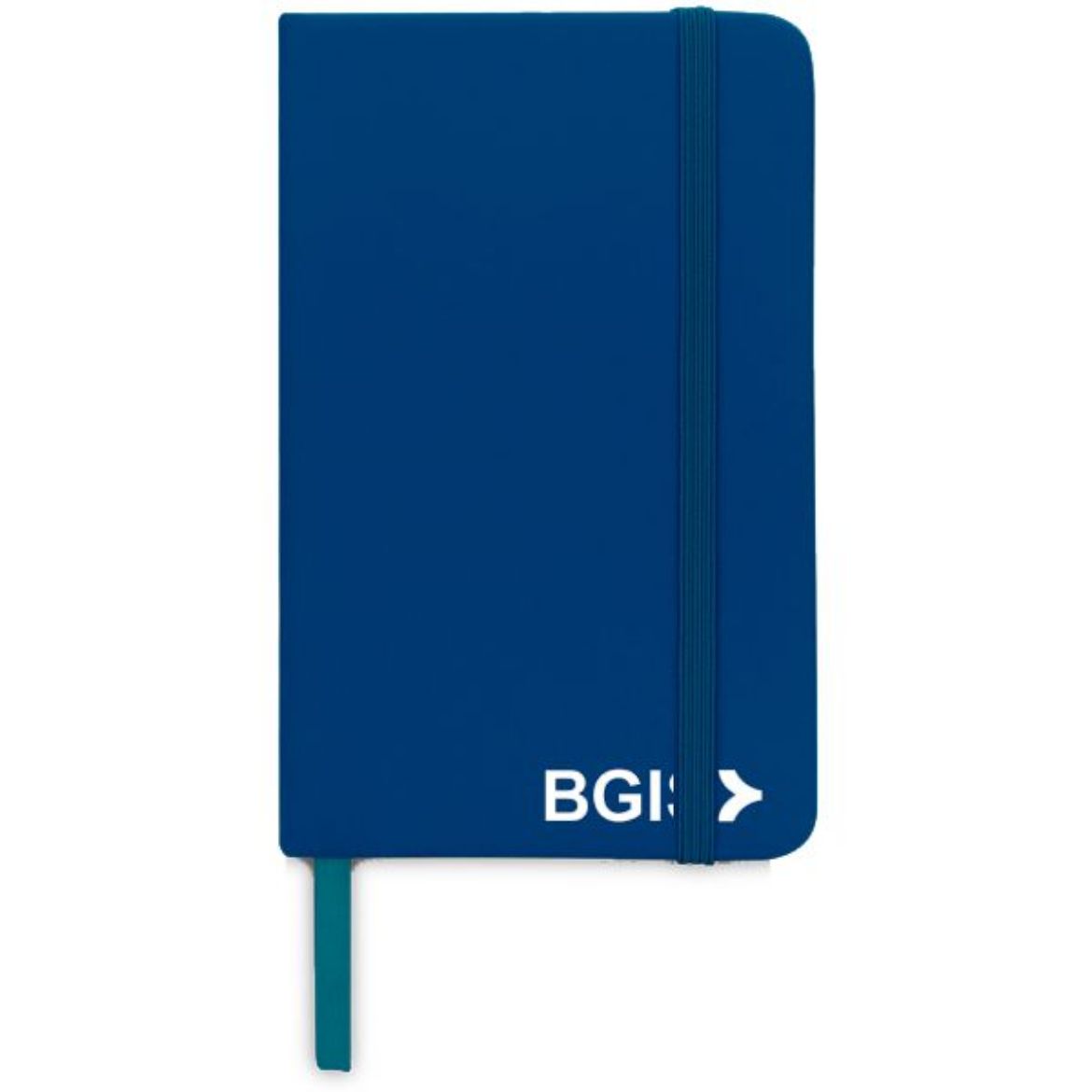 Picture of Alpha Notebook Dark Blue Including BGIS Logo White 1 Colour Print, 1 Position