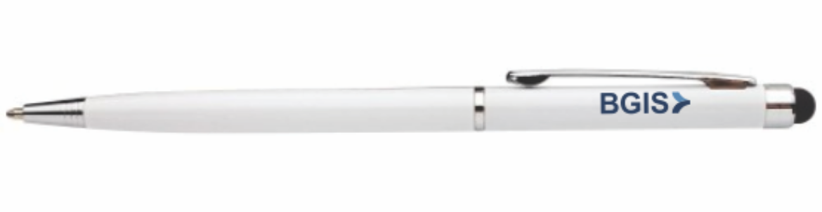 Picture of Iphone Stylus Pen White Including BGIS Logo Printed Full Colour, 1 Position