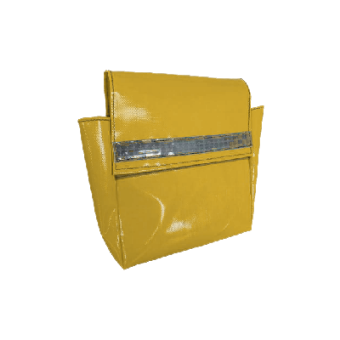 Picture of PVC Self Rescue Pouch with Velcro Closure Yellow