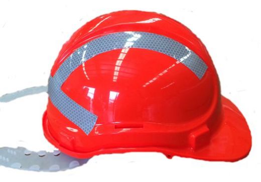 Picture of Unisafe UniLite Hard Hat Unvented Fluro Orange with Reflective Tape