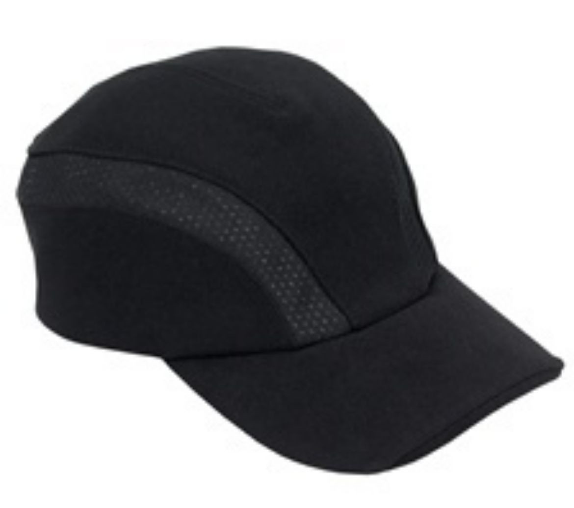 Picture of Chef Works Black Cool Vent Sides Baseball Cap
