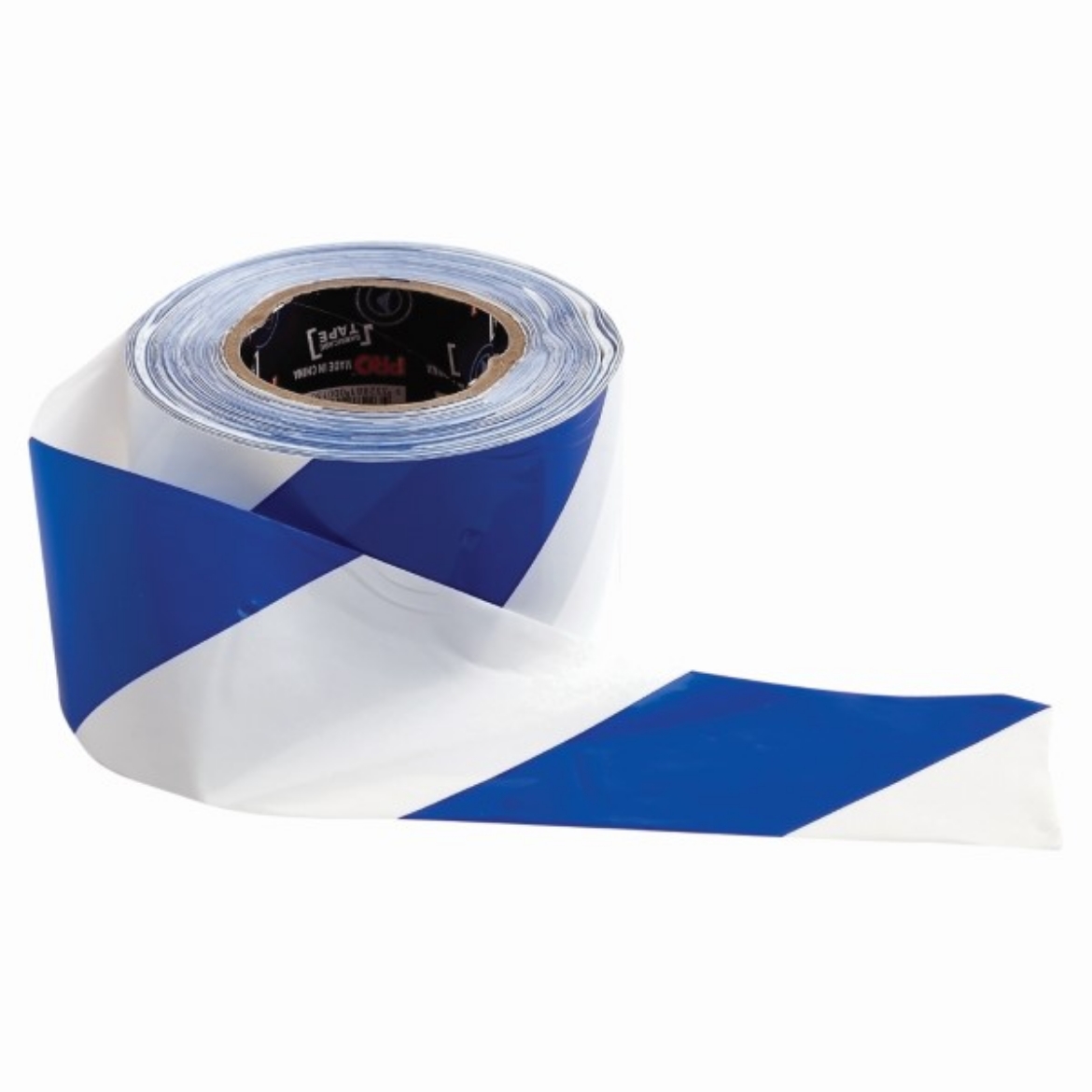 Picture of Barricade Tape Blue/White 100Metre Roll x 75mm Wide