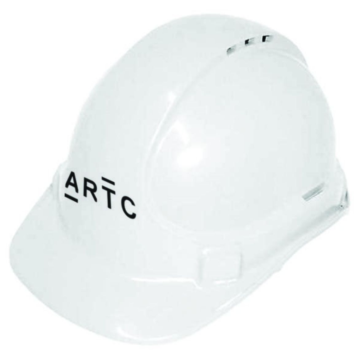 Picture of Unisafe UniLite Hard Hat Vented White ARTC 1 Colour Print (PP10005)