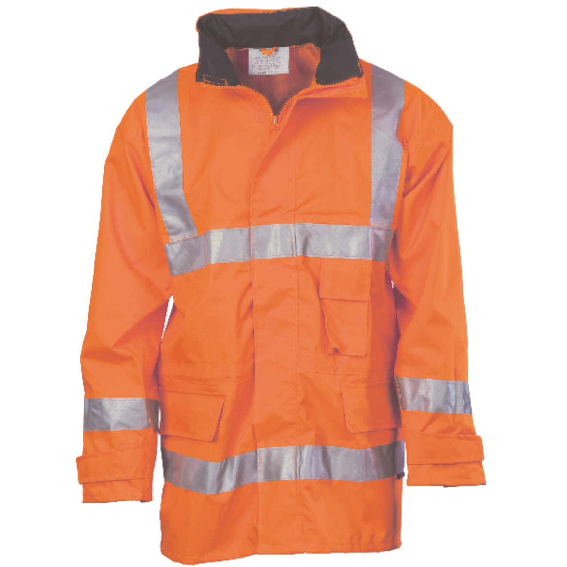 Picture of DNC Rain Jacket Breathable Polyester PU Waterproof Reflective Tape
