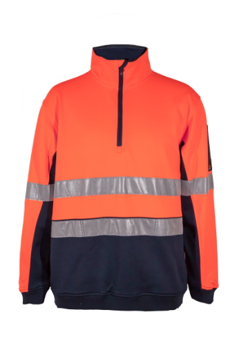 Picture of Ridge Fleece Pullover 1/2 Zip with Reflective Tape