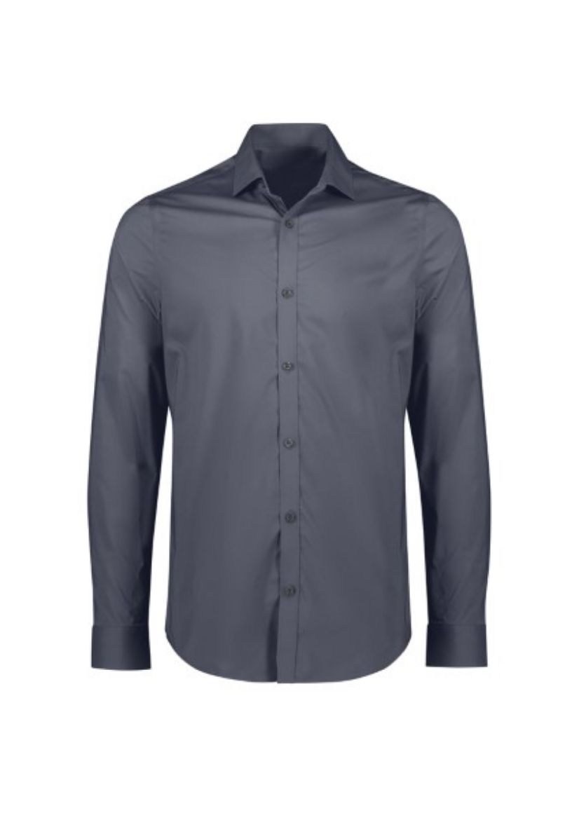 Picture of Biz Collection Mens Mason Tailored Long Sleeve Shirt