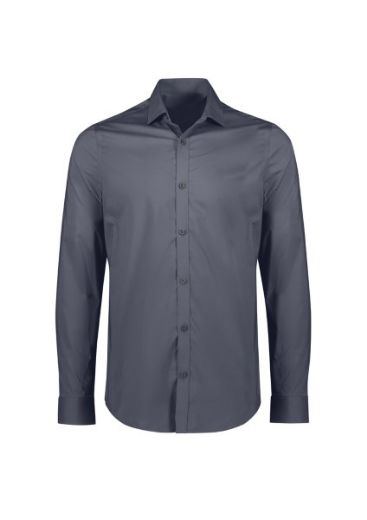 Picture of Biz Collection Mens Mason Tailored Long Sleeve Shirt