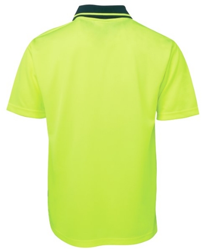 Picture of JB's Hi Vis Traditional Polo Shirt Short Sleeve 100% Polyester 2 Tone