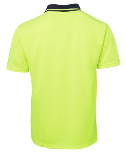 Picture of JB's Hi Vis Traditional Polo Shirt Short Sleeve 100% Polyester 2 Tone