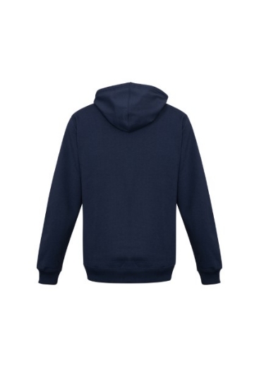 Picture of Biz Collection Mens Crew Full Zip Hoodie Poly/Cotton Fleece