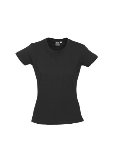 Picture of Biz Collection Ladies Ice T-Shirt 100% Premium Combed Cotton