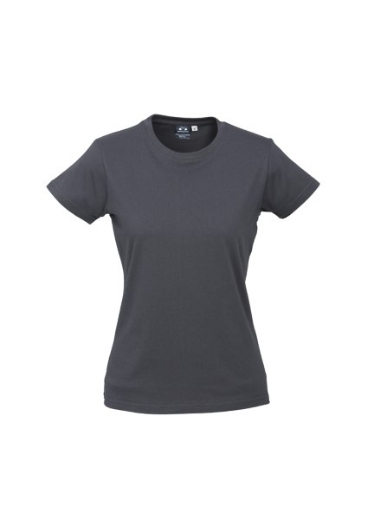 Picture of Biz Collection Ladies Ice T-Shirt 100% Premium Combed Cotton