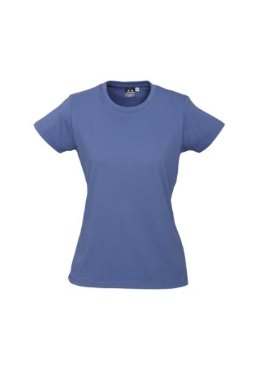 Picture of Biz Collection Ladies Ice T-Shirt 100% Premium Combed Cotton