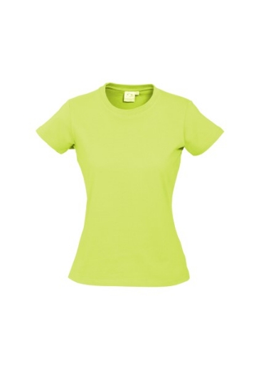 Picture of Biz Collection Ladies Ice T-Shirt 100% Premium Combed Cotton