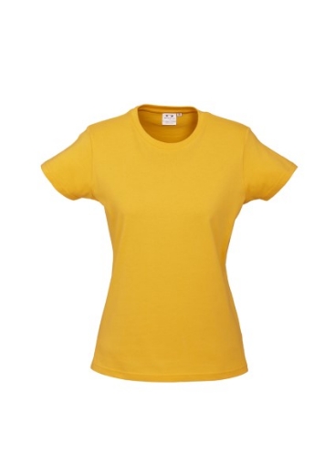 Picture of Biz Collection Ladies Ice T-Shirt 100% Premium Combed Cotton