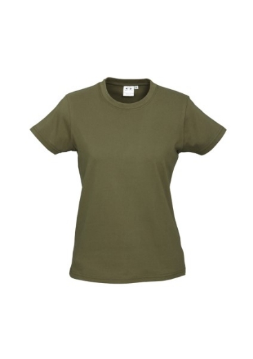 Picture of Biz Collection Ladies Ice T-Shirt 100% Premium Combed Cotton