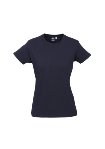 Picture of Biz Collection Ladies Ice T-Shirt 100% Premium Combed Cotton