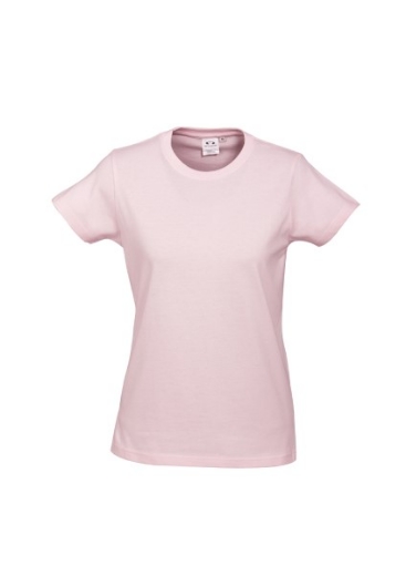 Picture of Biz Collection Ladies Ice T-Shirt 100% Premium Combed Cotton