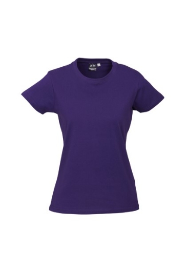 Picture of Biz Collection Ladies Ice T-Shirt 100% Premium Combed Cotton