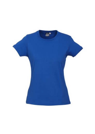 Picture of Biz Collection Ladies Ice T-Shirt 100% Premium Combed Cotton