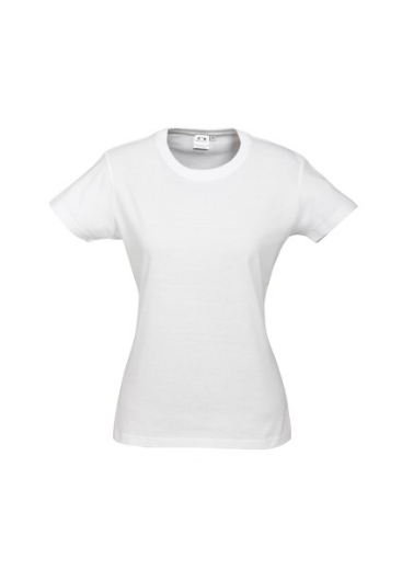 Picture of Biz Collection Ladies Ice T-Shirt 100% Premium Combed Cotton