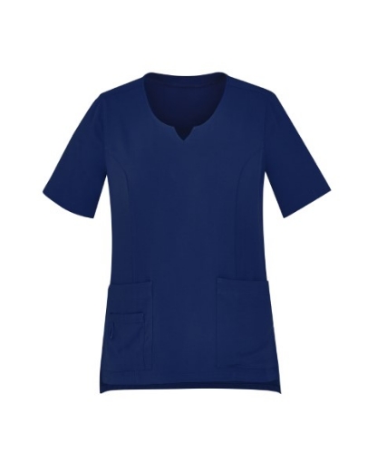 Picture of Bizcare Ladies Avery Easy Fit Round Neck Scrub top