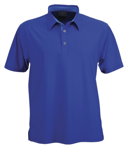 Picture of Stencil Mens Argent Short Sleeve Polo Shirt