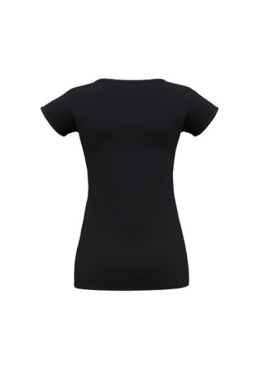 Picture of Biz Collection Ladies Viva Stretch V-Neck Tee