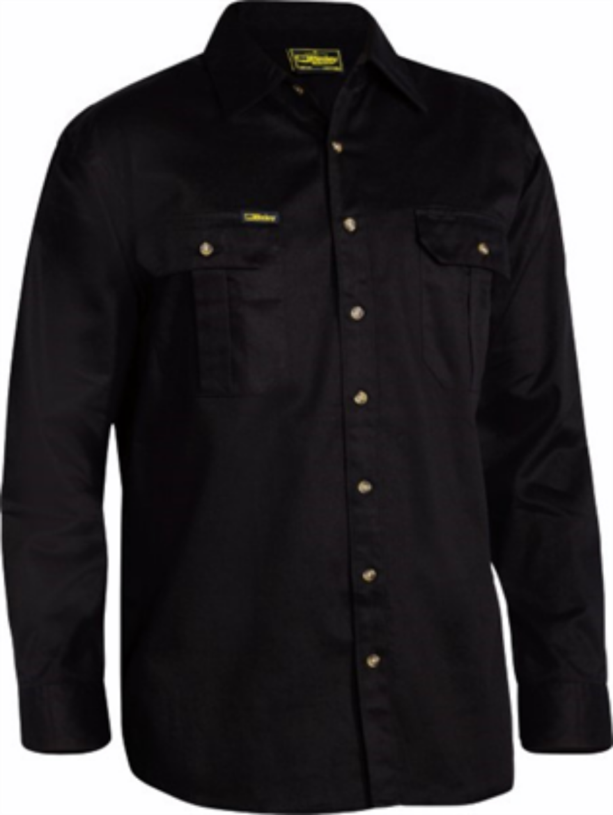 Picture of Bisley Cotton Drill Shirt Long Sleeve