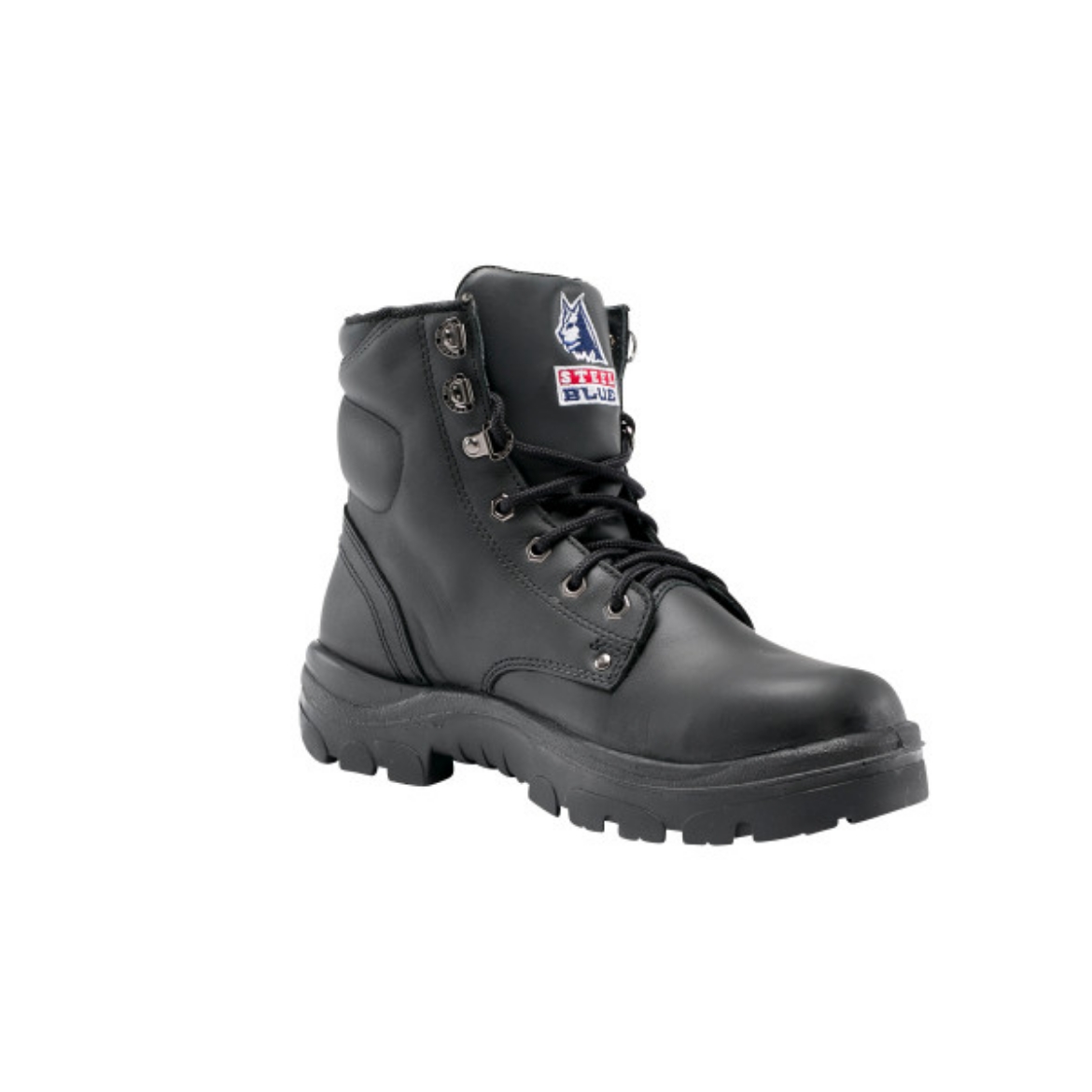 Picture of Steel Blue Argyle Lace Up Boot Nitrile Sole