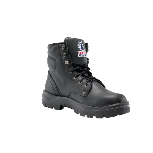 Picture of Steel Blue Argyle Lace Up Boot Nitrile Sole